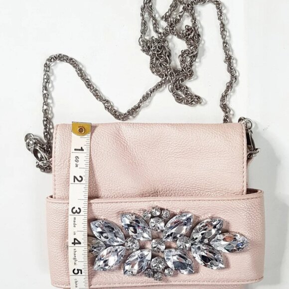 Kimche Blue Crossbody Purse Pastel With Crystals - Picture 5 of 7